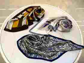 优品堂『迷缀』100%桑70×70方巾