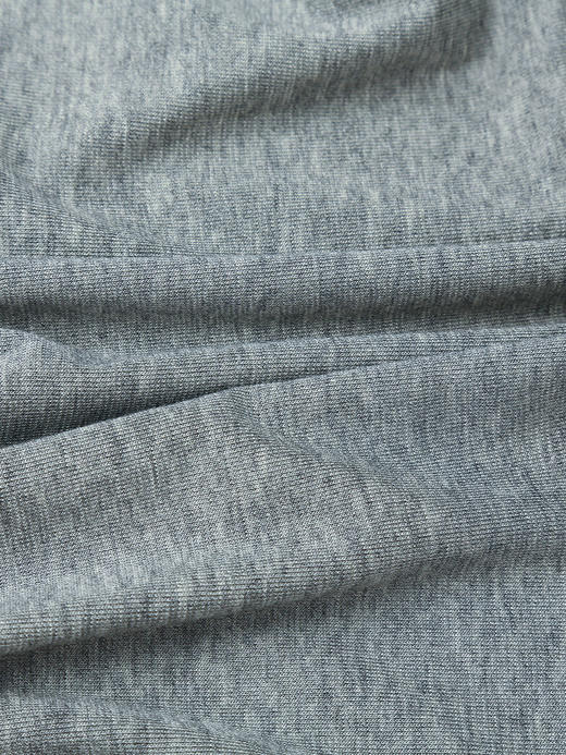 灰色长袖T恤女秋季新款 简约圆领修身内搭打底衫百搭显瘦上衣 商品图4