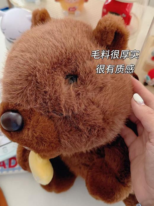 【YW】无忧购日系ins风卡皮巴拉毛绒玩偶双肩包（截单后3-7天发货) 商品图9