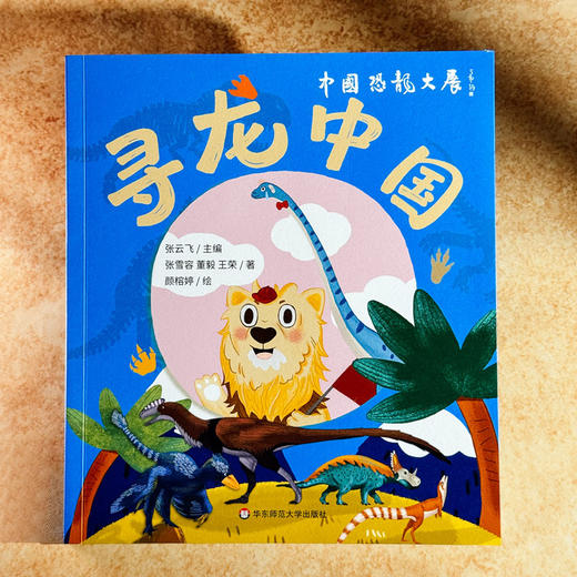 寻龙中国 附赠精美卡片 恐龙历史科普绘本 上海自然博物馆中国恐龙展 商品图1