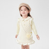 笛莎Deesha 童装女童连衣裙2025冬新款女童甜美娃娃领小A版绗棉背心裙 商品缩略图0