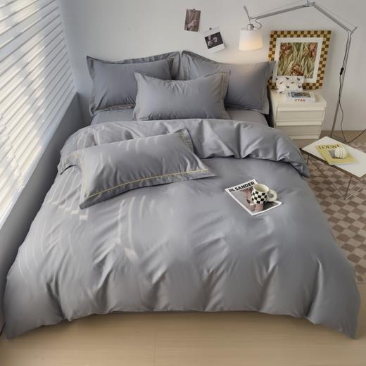 精选40支长绒棉纯色四件套亲肤透气睡眠必备G110600002 商品图6