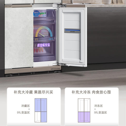 卡萨帝（Casarte）冰箱 BCD-501WGCTDM4GDU1 商品图6