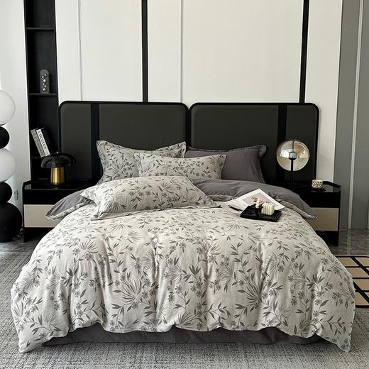 甄选A类60支全棉纯棉色织提花四件套复古风系列G110600001 商品图4