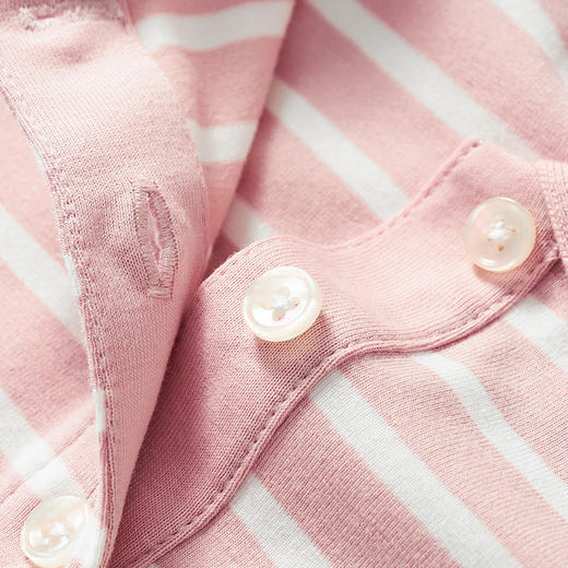 雀说3D立体刺绣基本款纽扣翻领POLO领女士POLO衫AL203307 商品图5