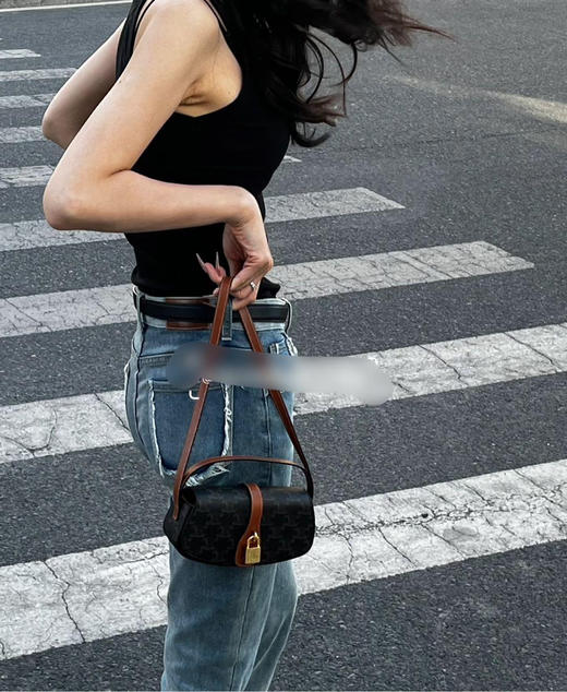 Celine 老花 锁头 腋下包 商品图2