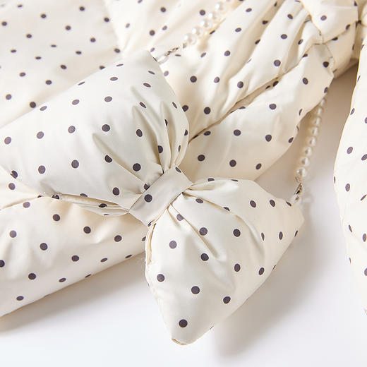 笛莎Deesha 童装女童羽绒服2025冬新款女童小立领赫本风花苞盖屁羽绒服 商品图3