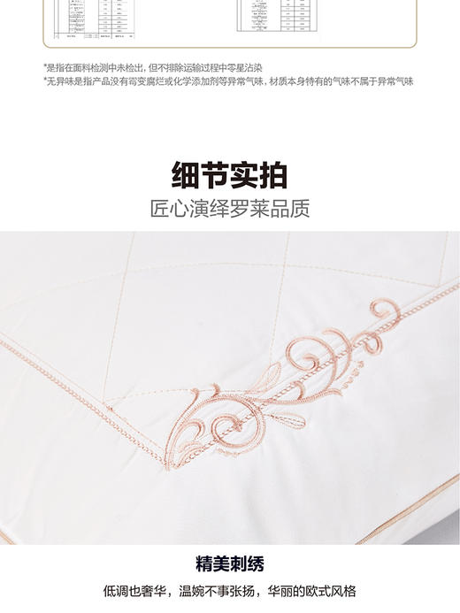罗莱T 尊享纤维蚕丝枕 46×72cm 商品图1