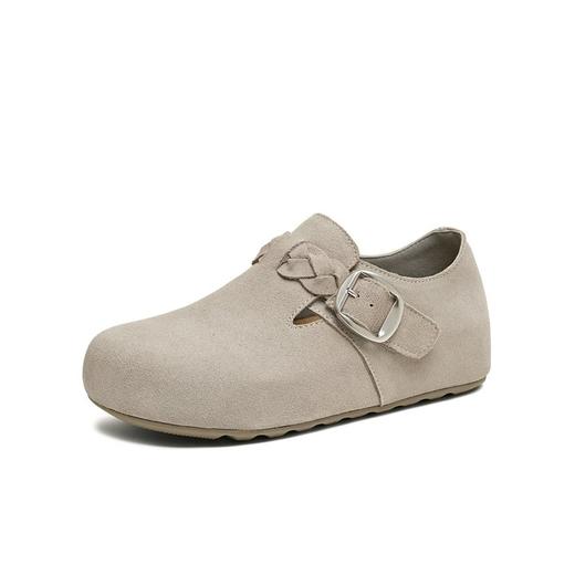 【云粉节】BF楼天美意勃肯鞋2025秋新款复古厚底编织女单鞋BM101CM5吊牌价899活动价439 商品图2