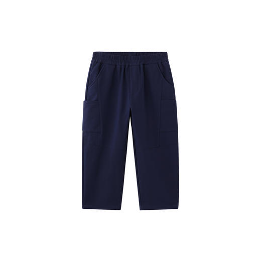 【商场同款】英氏冬装长裤加绒蓝色舒适百搭男宝宝秋冬新款 商品图4