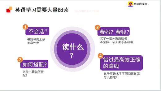 新品上线【伴鱼阅读营】纸质书＋APP+双语讲解，试听课每个级别各开放2节免费体验 商品图4