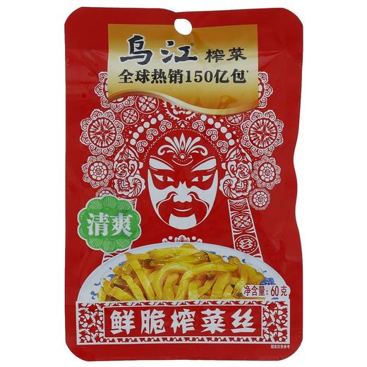 乌江鲜脆榨菜丝60g 商品图0