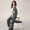 【08/19新品】熙世界正式场合穿搭马甲套装女2025秋装无袖西装马夹阔腿裤两件套 商品缩略图3