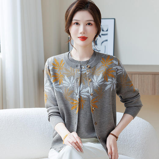 W003-2532-105-168妈妈装秋 商品图3