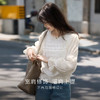 【08/19新品】熙世界设计长袖拼接绞花针织衫女2025秋季新款气质圆领假两件上衣 商品缩略图1