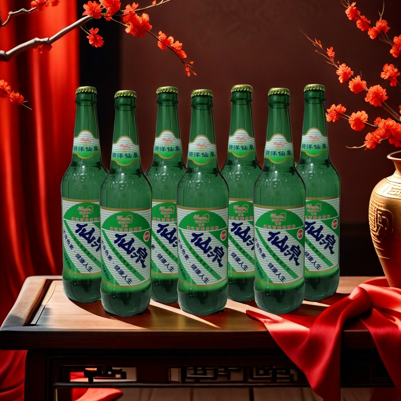 VIP5~6级超市老板会员可选 仙泉经典汽水600mL 7瓶/保质期2025.08.19-2026.08.18