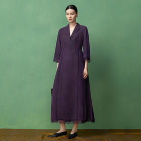 【林栖设计小店】（现货）桑蚕丝香云纱连衣裙国风2025秋季新款长裙女T1953303