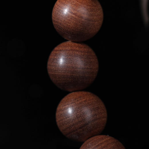 【青山特惠】1.2*17颗沉水黑肉印度迈索尔正区老山檀手串 L30 商品图3