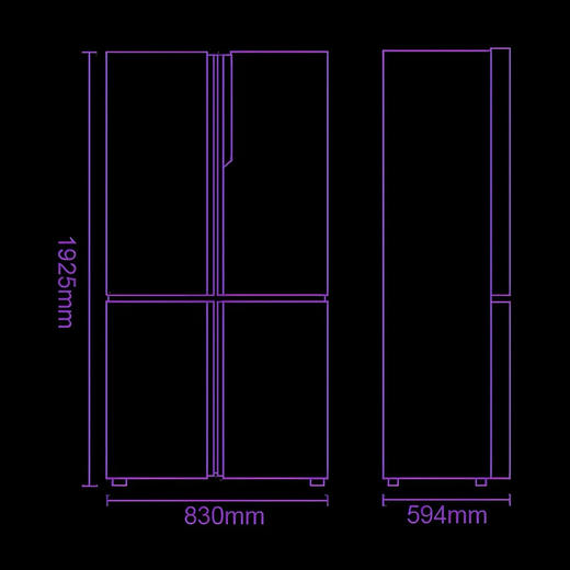 卡萨帝（Casarte）冰箱 BCD-520WGCTDM4CNU1 青山黛 商品图9