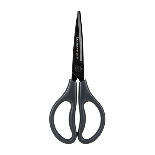 齐心黑刃剪刀 180mm 大号防锈耐磨剪刀 1把 商品图4