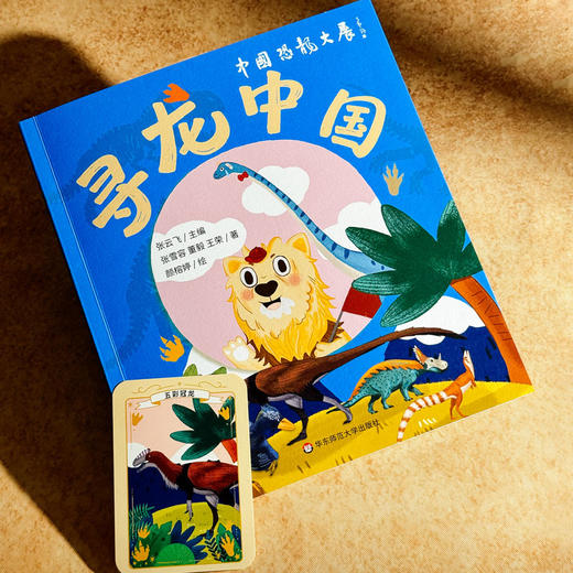 寻龙中国 附赠精美卡片 恐龙历史科普绘本 上海自然博物馆中国恐龙展 商品图4