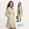 【08/19新品】熙世界风衣外套女2025秋季新款高级感气质宽松休闲中长款收腰大衣 商品缩略图1