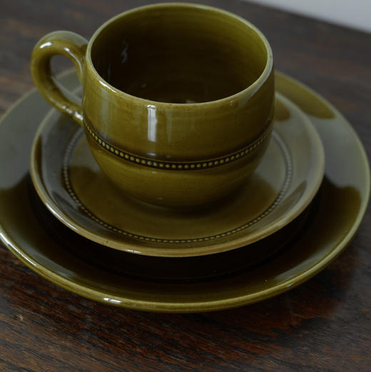 瑞典Old Hoganas珍珠墨绿三件套 商品图5