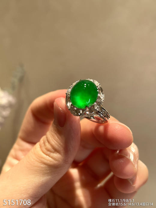 5151708，蛋面戒指。具体价格微信咨询 商品图2