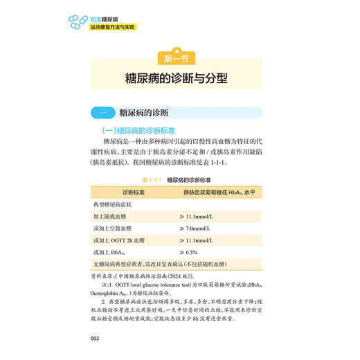 抗击糖尿病：运动康复方法与实践 高峰 乐生龙 主编 一本全面而深入地探讨糖尿病管理与运动康复的综合性著作 人民卫生出版社 商品图3
