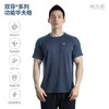 单导华夫格圆领短袖t恤吸湿速干透气遮热防晒抗静电男休闲夏 商品缩略图1