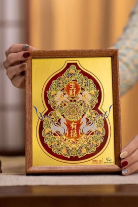 朱炳仁铜生财有禄（8寸）