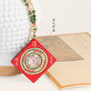 五帝钱 碧玉南红项链圆满喜气小罗盘 商品缩略图2