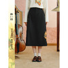 两三事梵高文艺 梵夜葵光 2025秋季新款大口袋绣花高腰半身裙长裙 商品缩略图0
