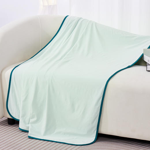 罗莱礼品 冰霸速冷毯  100cm×150cm 绿色 商品图0
