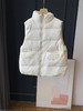 柜上1K! 白鸭绒马甲!立领柔软蓬松百搭女羽绒马甲25早秋款 商品缩略图7