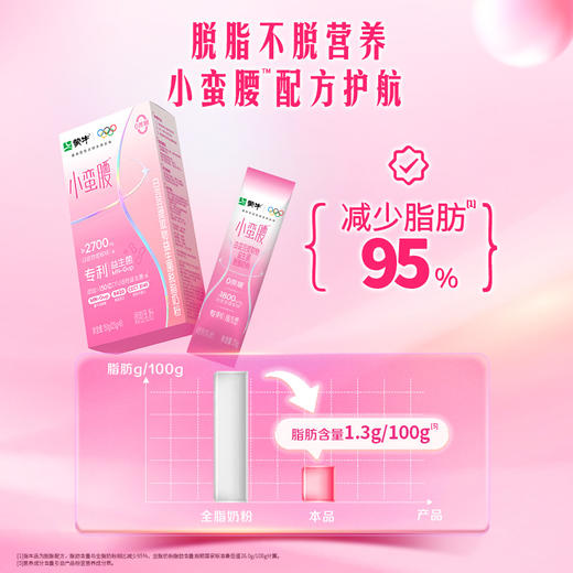 蒙牛小蛮腰白芸豆提取物益生菌脱脂奶粉150g 商品图3