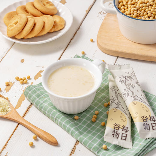 福事多 燕窝银耳豆浆粉200g*3盒 真材滋养，精选非转基因大豆为基底，低卡高蛋白，3盒装承包一个月的元气早餐，独立小包装，热水一冲即溶 商品图4