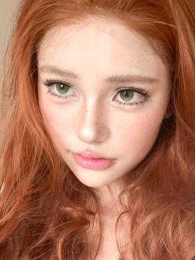 huohuocon 日抛 科切拉怪兽 直径14.5mm着色13.8mm （1盒10片）