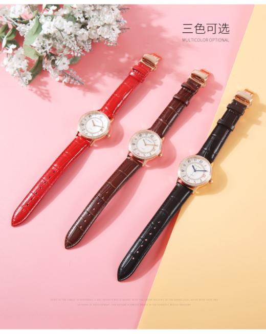 【Clous Krause女士全自动机械手表81338655】手表温柔精致 知性优雅独立俏皮，灵动水钻蕴含乐享生活理念  表径30mm，清晰透亮，一目了然 商品图5