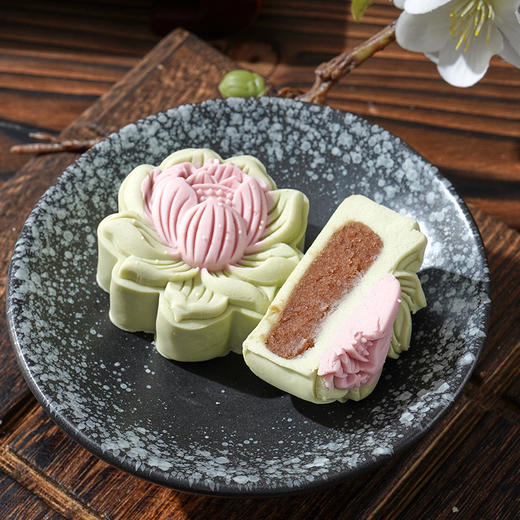 <有书独家>【国潮古风桃山皮月饼】新中式中秋月饼 企业送礼员工福利散装月饼 商品图2