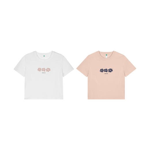 【出游季特惠】ACMEITEM爱棵米-女士速干花花短袖T恤GAG2440252E 商品图4