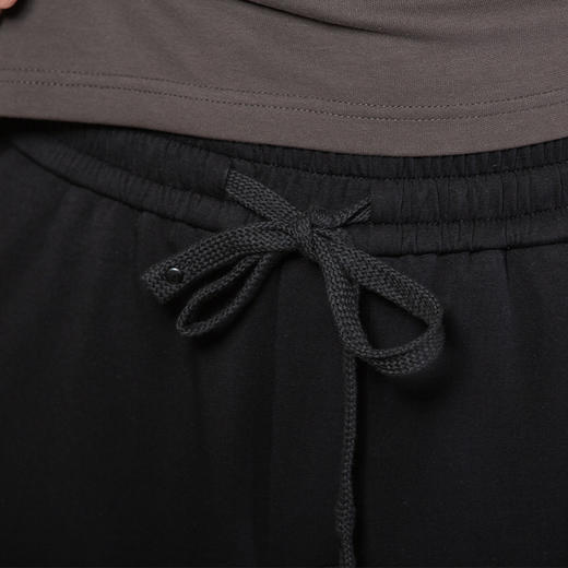 DRONKOO 2025 抽绳松紧腰斜袋前破缝口袋捏褶中厚卫裤长裤 商品图3