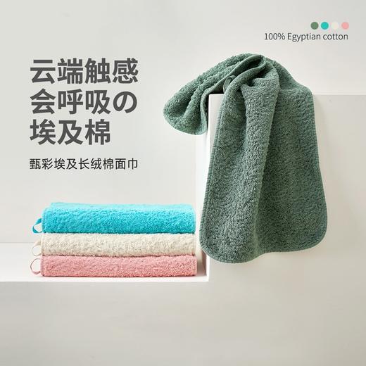 内野J-甄彩埃及长绒棉面巾 34*76cm 商品图0