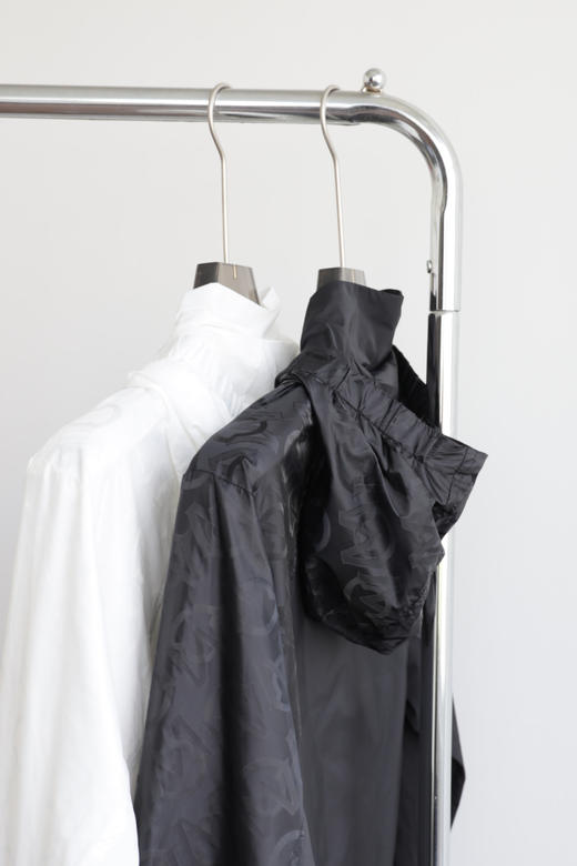 萌口 拼色暗纹 连帽风衣夹克外套 WT864 商品图2