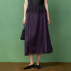 【林栖设计小店】（现货）桑蚕丝香云纱半身裙蕾丝2025秋季国风裙子女T1953300 商品缩略图1