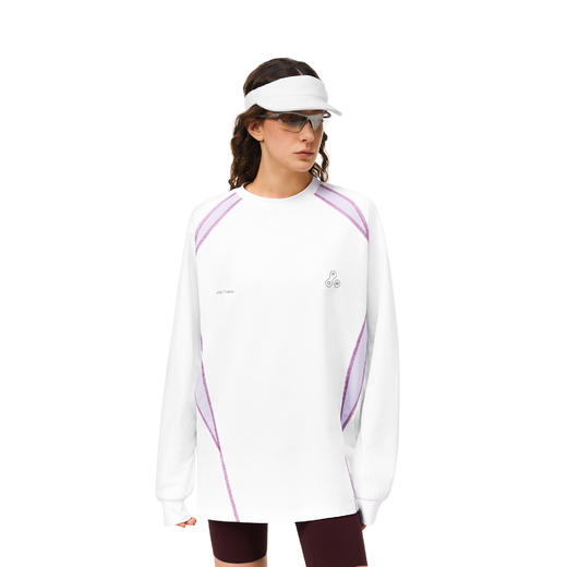 FDR官方店 撞色拼接哈苏线功能性面料速干长袖T恤男女秋季上衣 商品图1