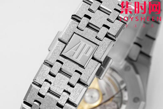 爱彼APS皇家橡树15454霜金系列 皇家橡树霜金新品 女士腕表 商品图8