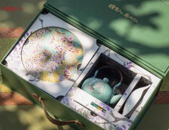 朱炳仁·铜 2025#春日限定 【繁花似锦茶礼套装】 商品图3