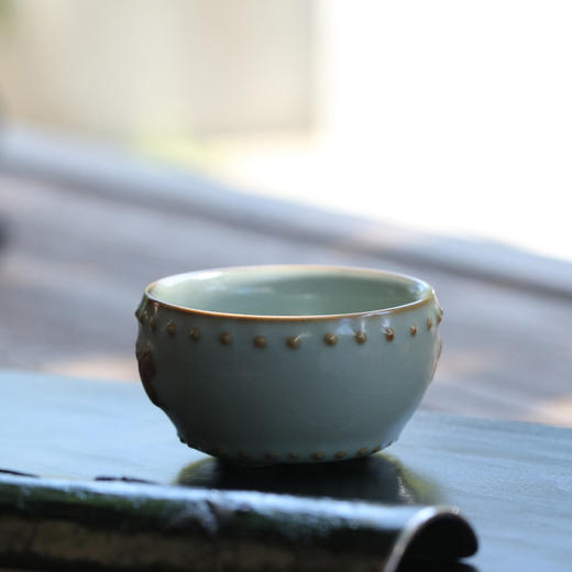 问鼎汝瓷鼎峰系列天青鼠首战鼓杯 商品图4