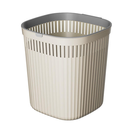 垃圾桶加厚家用客厅学生宿舍卧室厨房大容量卫生间无盖压圈纸篓 商品图4